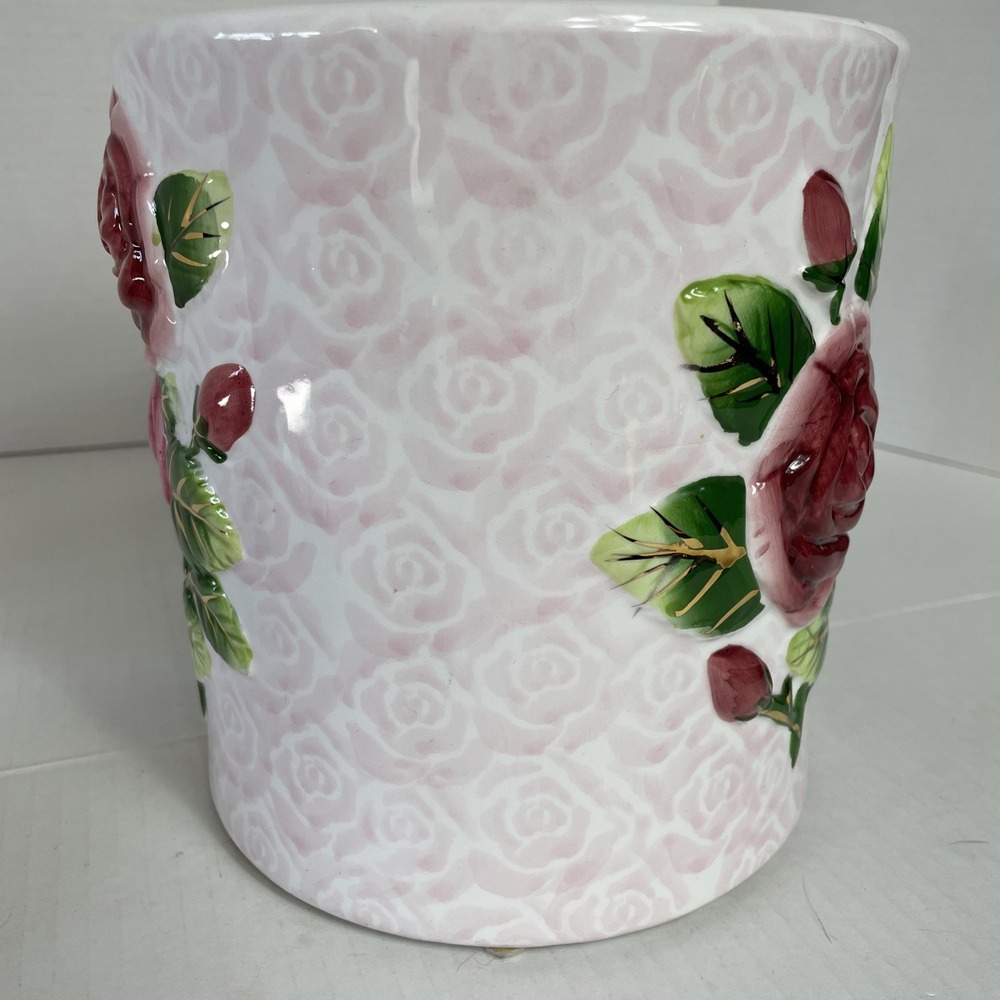 ARC Roses Ceramic Cookie Jar - Picture 7 of 8
